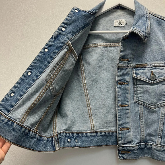 Vintage Calvin Klein Jeans Denim Vest - Picture 4 of 5